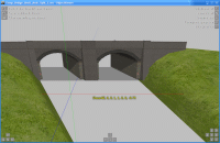 Original bridge object, sheared to the left--click to enlarge